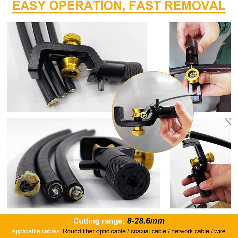 Kìm Tuốt Dây Cáp 8-28mm 0.31-1.1In Chuyên Dụng