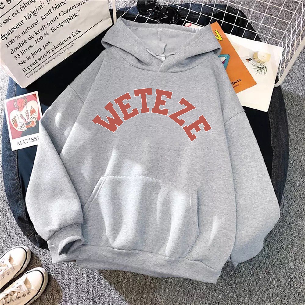 ÁO HOODIE NỈ UNISEX WETEZE CỰC ĐẸP THỜI TRANG BB HOODIE