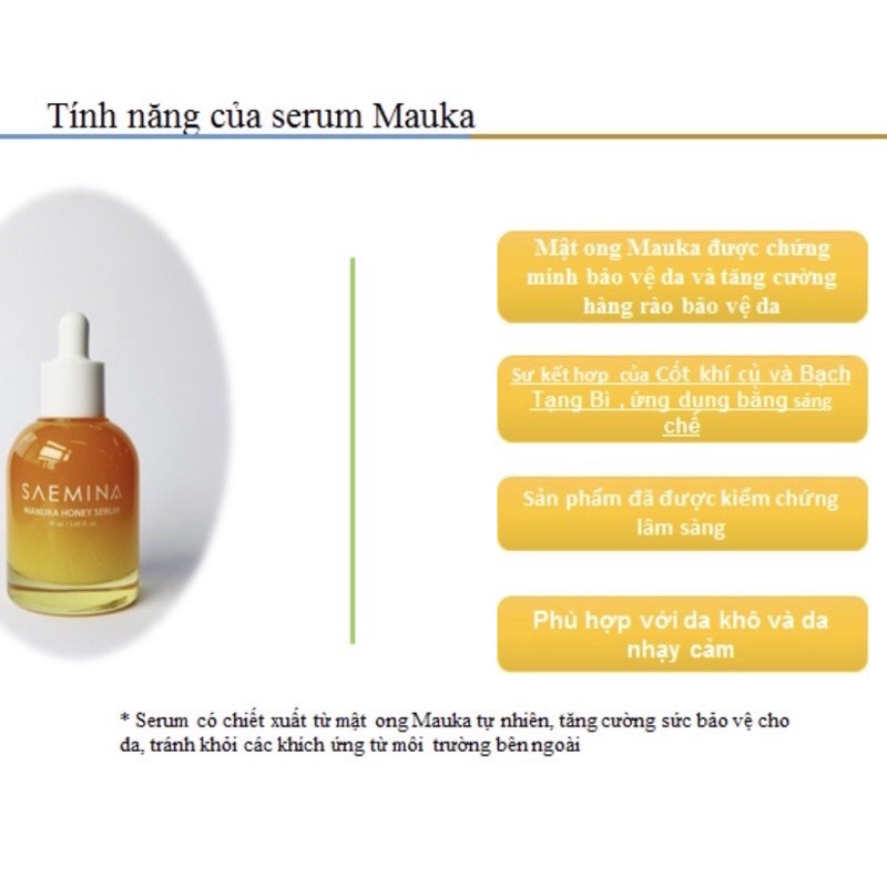Serum mật ong Manuka Saemina | BigBuy360 - bigbuy360.vn