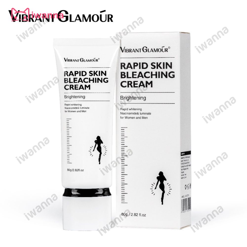 Kem dưỡng trắng da cơ thể VIBRANT GLAMOUR 80g dưỡng ẩm làm sáng da 10% Niacinamide | BigBuy360 - bigbuy360.vn
