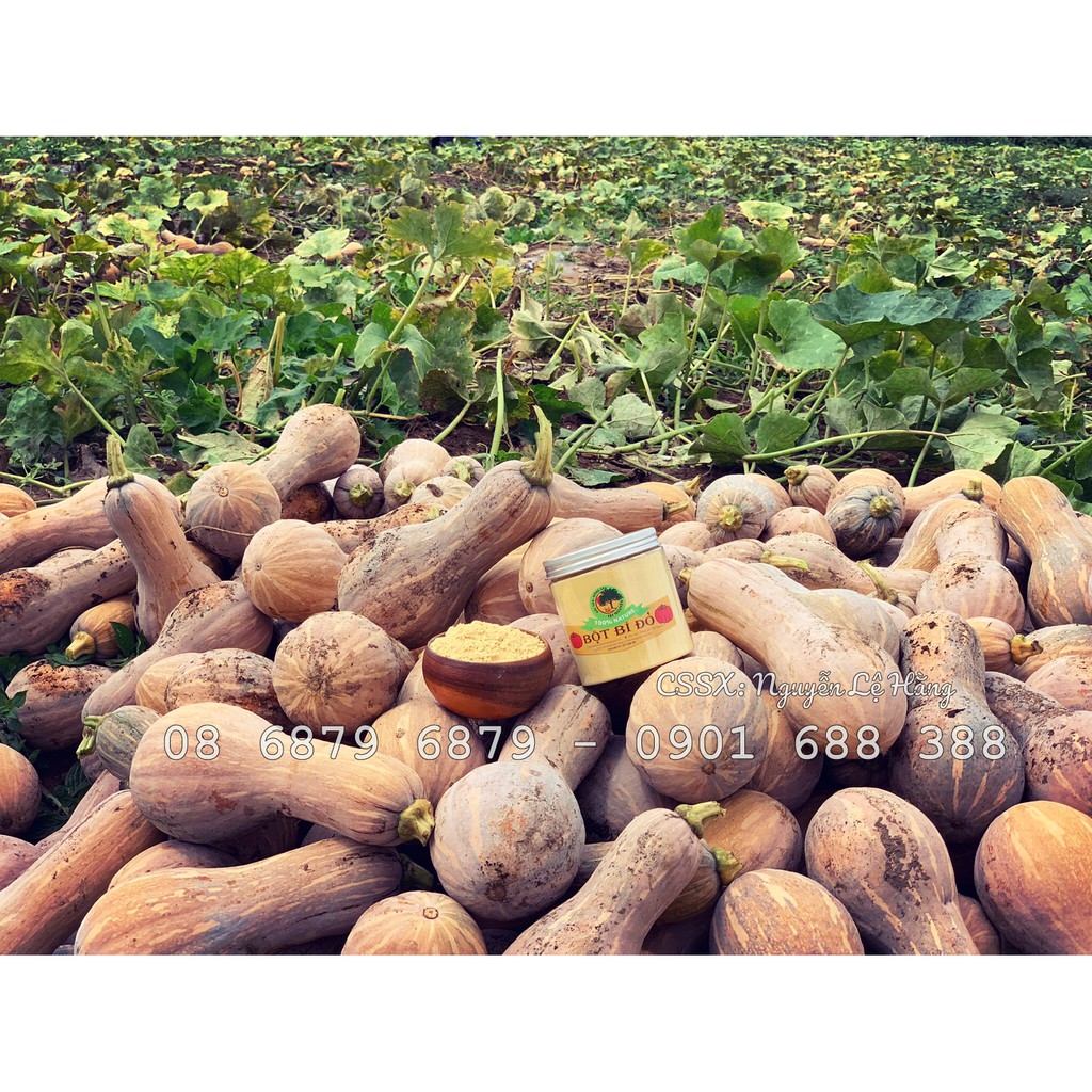 BỘT BÍ ĐỎ NGUYÊN CHẤT KON TUM