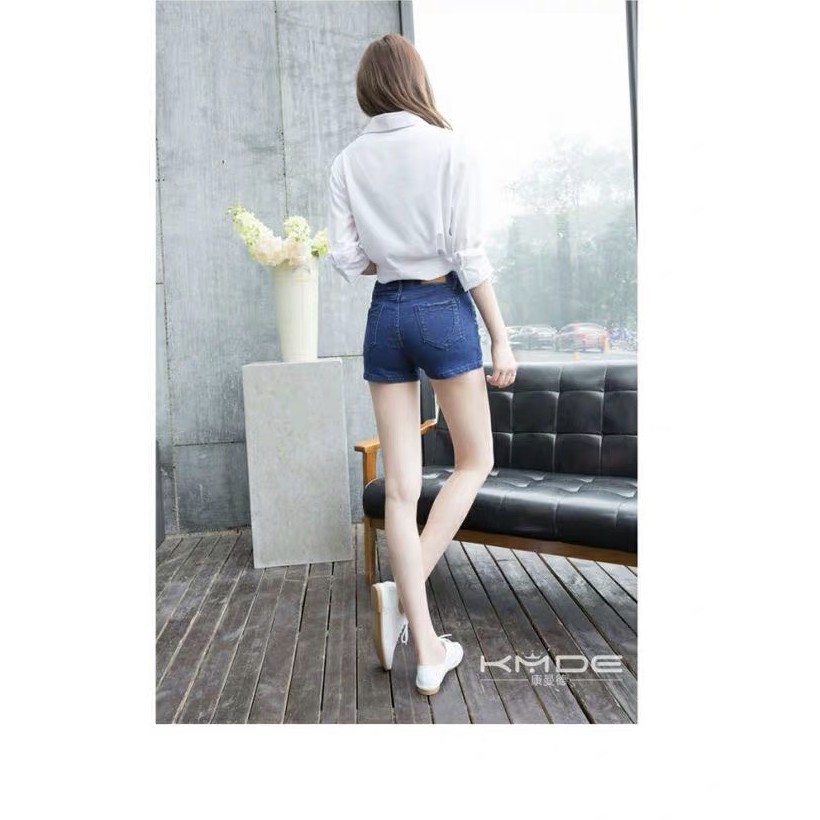 [SIZE ĐẠI] QUẦN SHORT JEAN NỮ BIG SIZE LƯNG CAO CO DÃN SIÊU MẠNH 2631