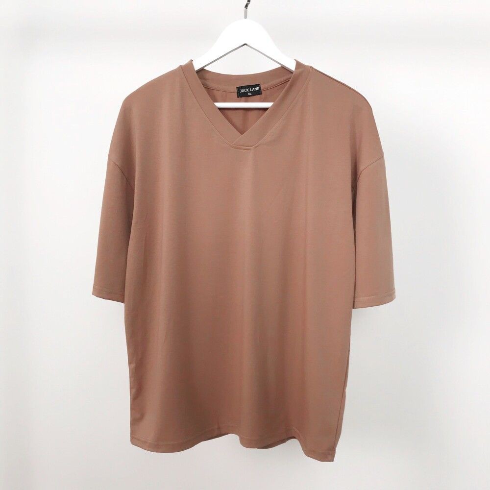 Áo phông Oversize V-Collar, Áo cộc tay Unisex Jack Lane | BigBuy360 - bigbuy360.vn