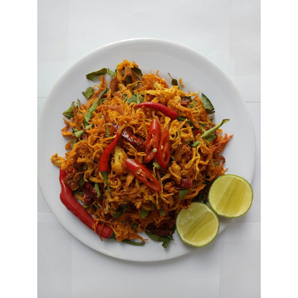 1kg khô gà xé cay lá chanh