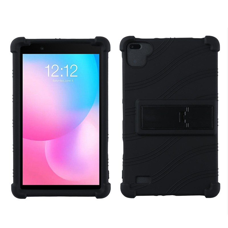 Tablet Case+Screen Protector for Teclast Silicone Case (Black)