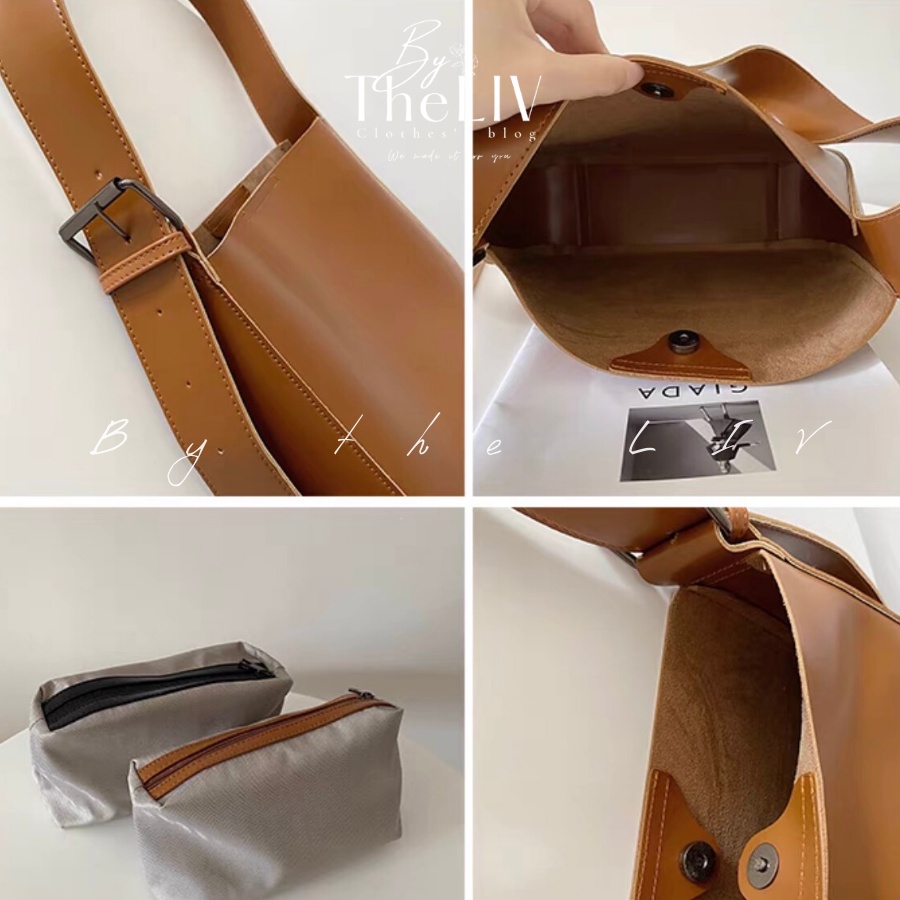 Túi xách DECI phong cách cổ điển unisex - HÀNG LOẠI 1