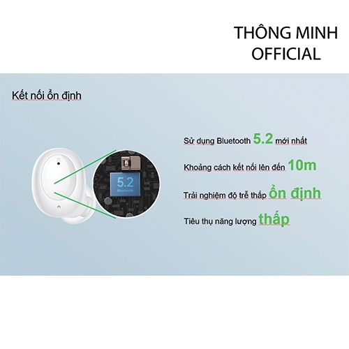 Tai nghe Bluetooth OPPO Enco Buds - Hàng Chính Hãng
