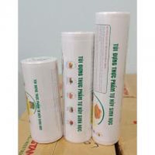 Túi Đựng Thực Phẩm Tự Hủy Sinh Học Đồng Tâm Size 17x25cm