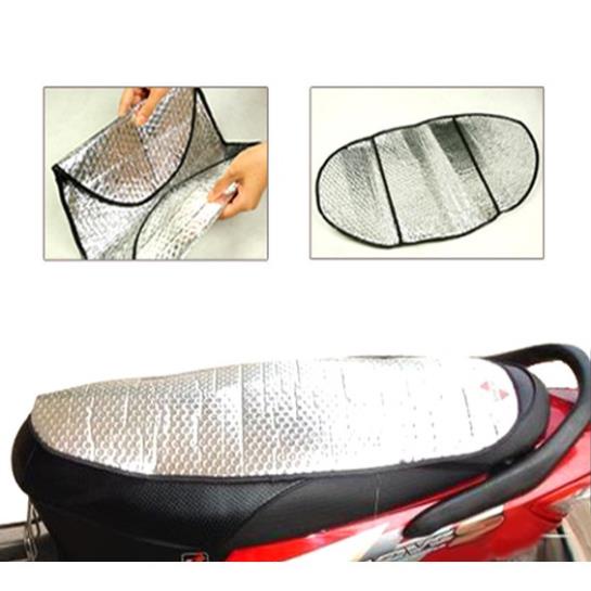 Tấm Lót Phản Quang Che Nắng Chống Nóng Yên Xe Máy, Che Bụi, Che Mưa Loại Tốt