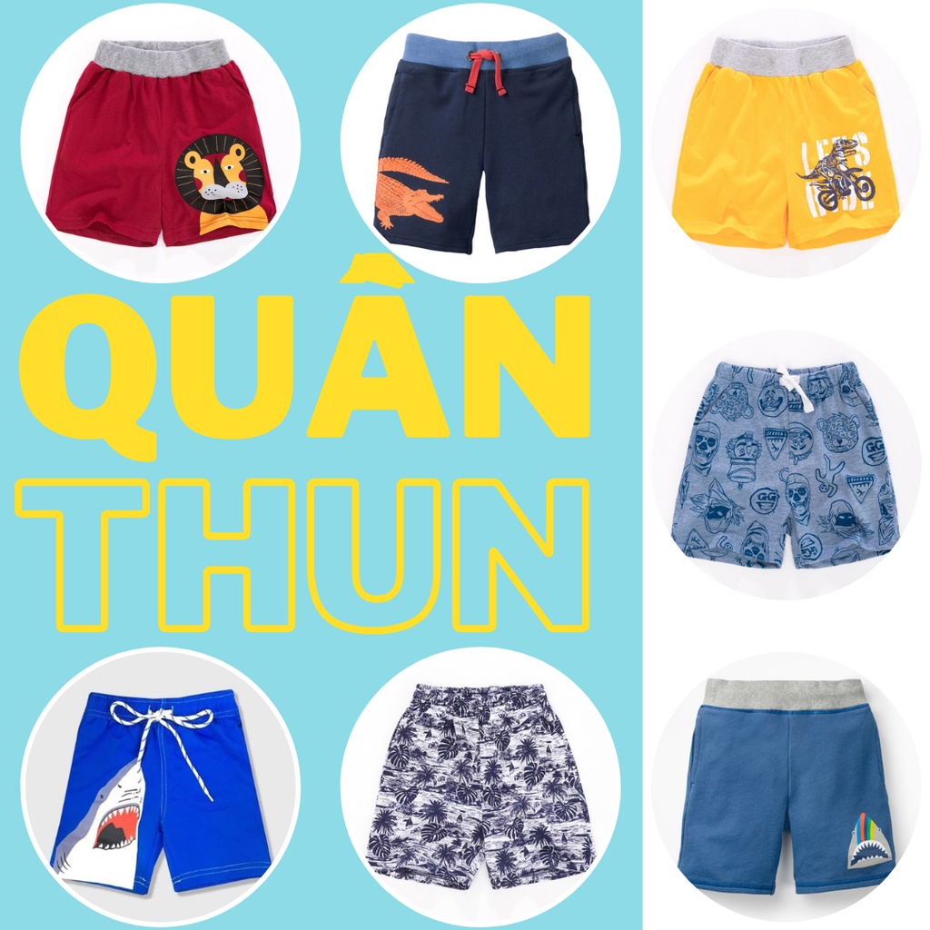 Quần thun hè nhiều mẫu cho bé trai - Little Maven Official Store