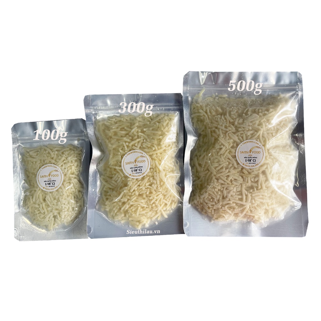 Phô mai Pháp MOZZARELLA bào sợi 100g->500g