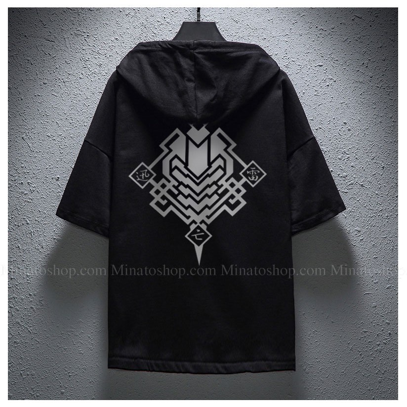 Áo Hoodie Tay Ngắn Metsuboujinrai