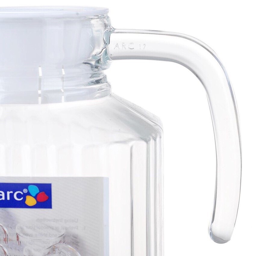 [SẬP GIÁ SỈ = LẺ]  Bình Nước Thủy Tinh Luminarc Quadro 1.7L G2668