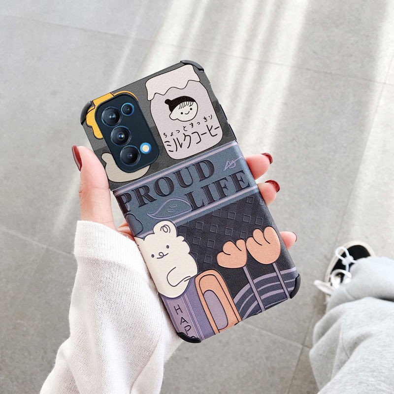 Ốp Lưng In Họa Tiết Dành Cho Điện Thoại Opporeno5 Reno5pro Hoạt Hình | BigBuy360 - bigbuy360.vn