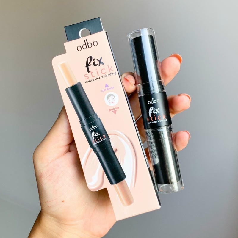 [Thái Lan] Bút tạo khối + che khuyết điểm 2 đầu ODBO Fix stick OD450