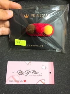 Kẹp tóc handmade đồng giá 7k