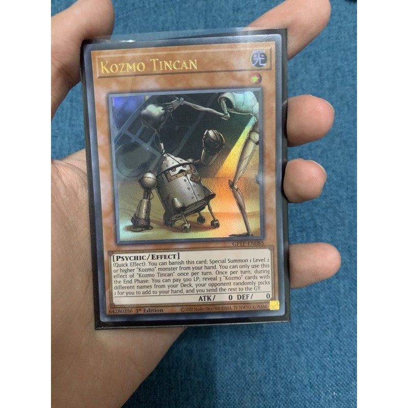 Thẻ Bài YugiOh! Mã GFTP-EN085 - Kozmo Tincan - Ultra Rare - 1st Edition
