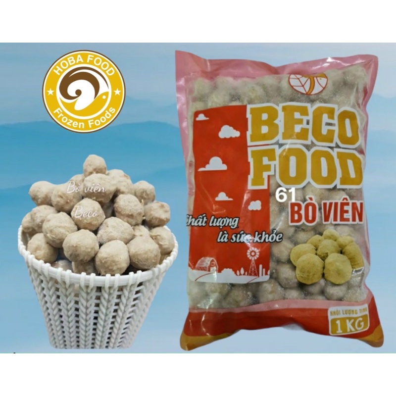 Cá viên chiên truyền thống thơm ngon nhãn hiệu BecoFood