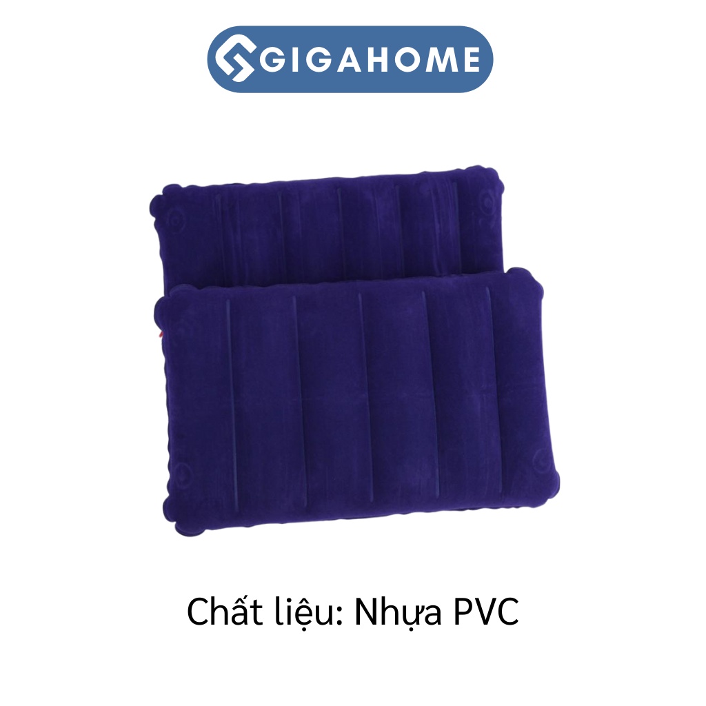 Gối Hơi Gấp Gọn GIGAHOME Du Lịch, Dã Ngoại, Văn Phòng Tiên Lợi 4528