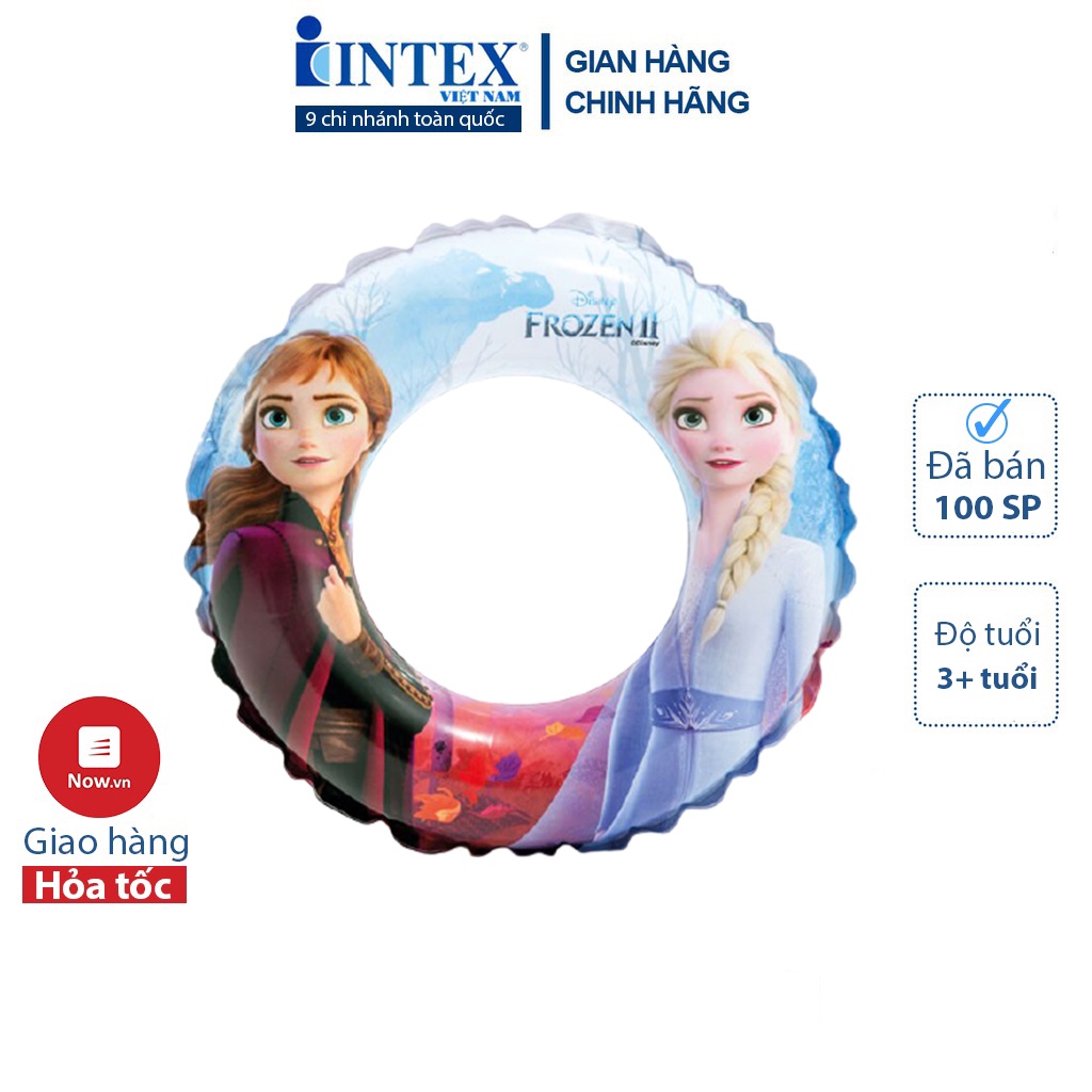 Phao vòng 51 cm Nữ hoàng băng giá Intex 56201