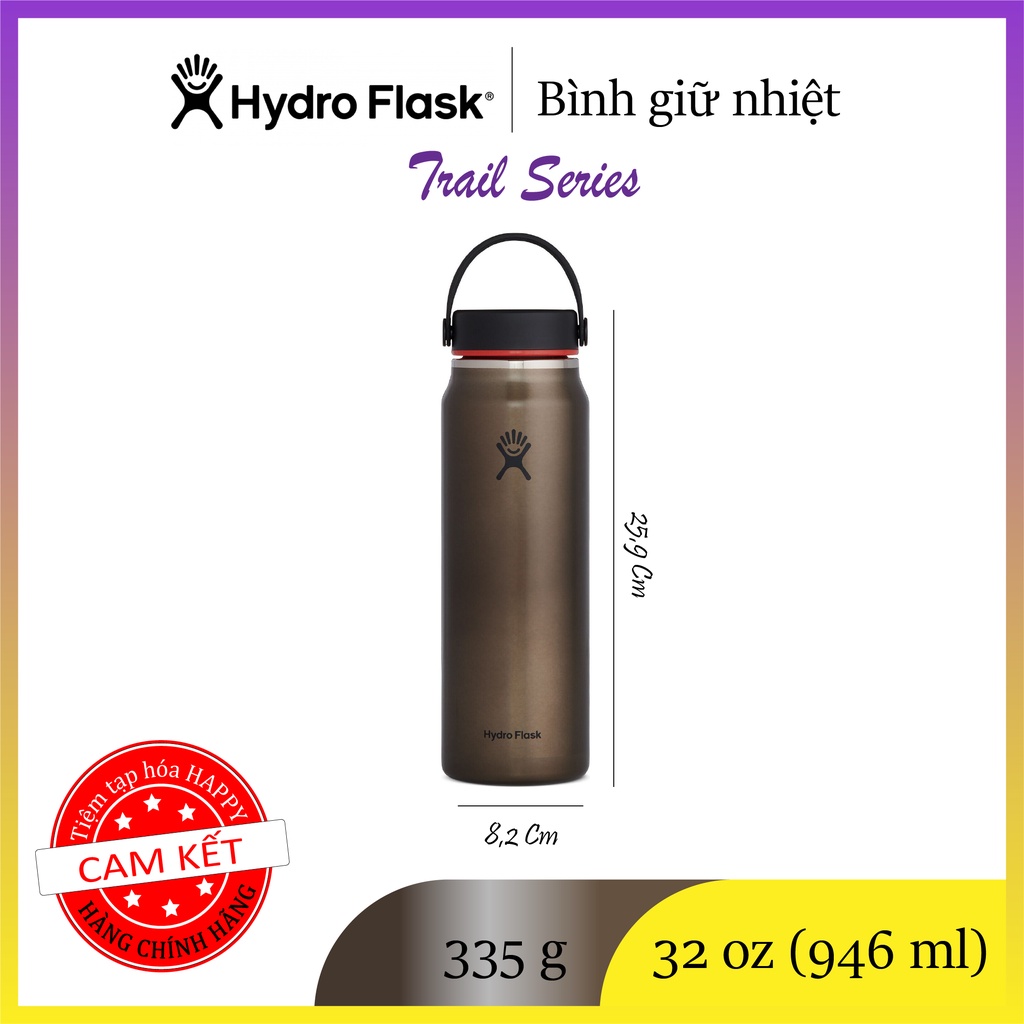 Bình giữ nhiệt Hydro Flask Lightweight Trail Series 32 oz