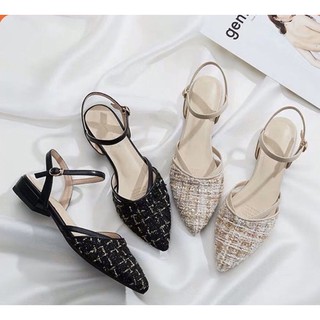 Sandal bít mũi siêu xinh