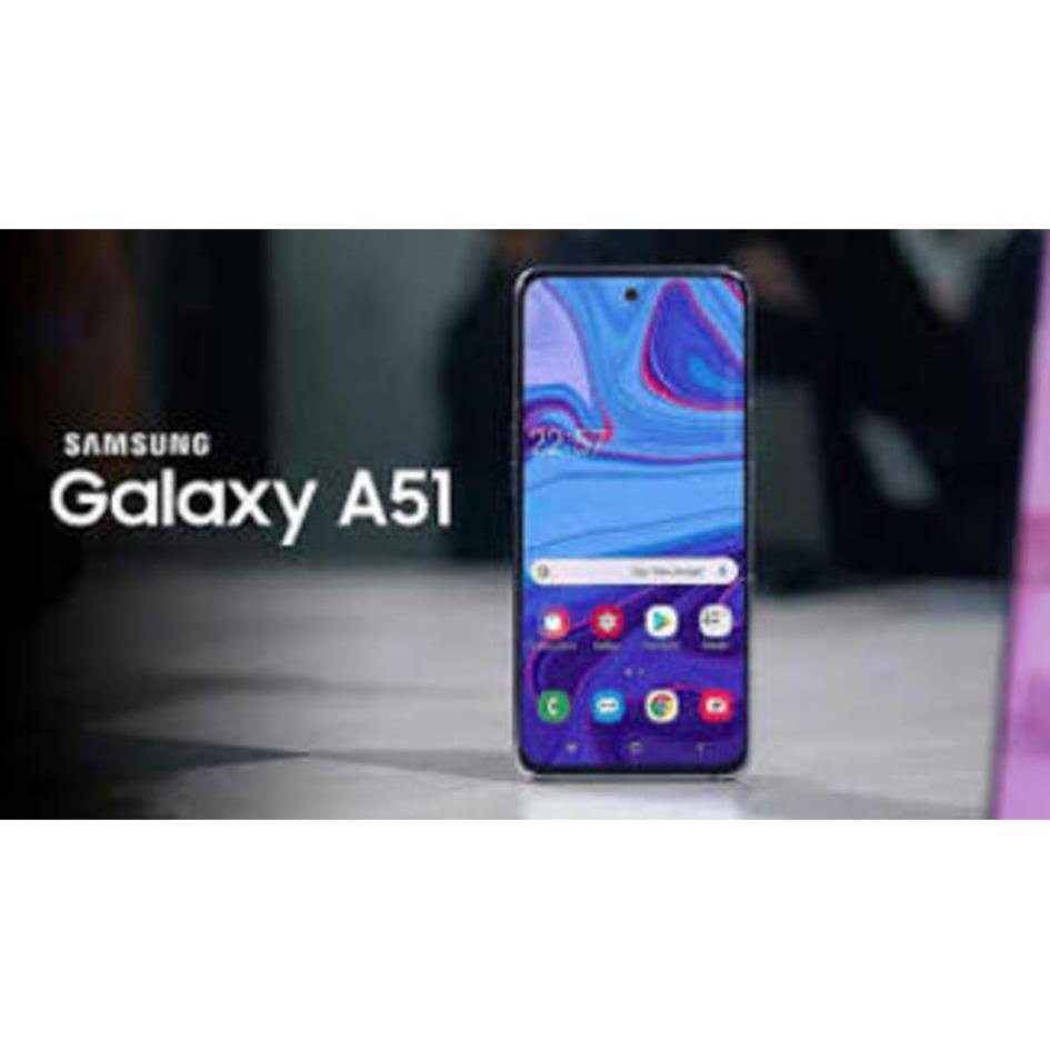 điện thoại Samsung Galaxy A51 2sim ram 6G rom 128G, màn hình 6.5'', Chiến Game nặng siêu chất
