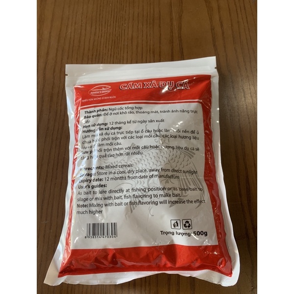 MỒI CÂU HÙNG VƯƠNG - Cám xả dụ cá SỐ 1 VÀ SỐ 2
