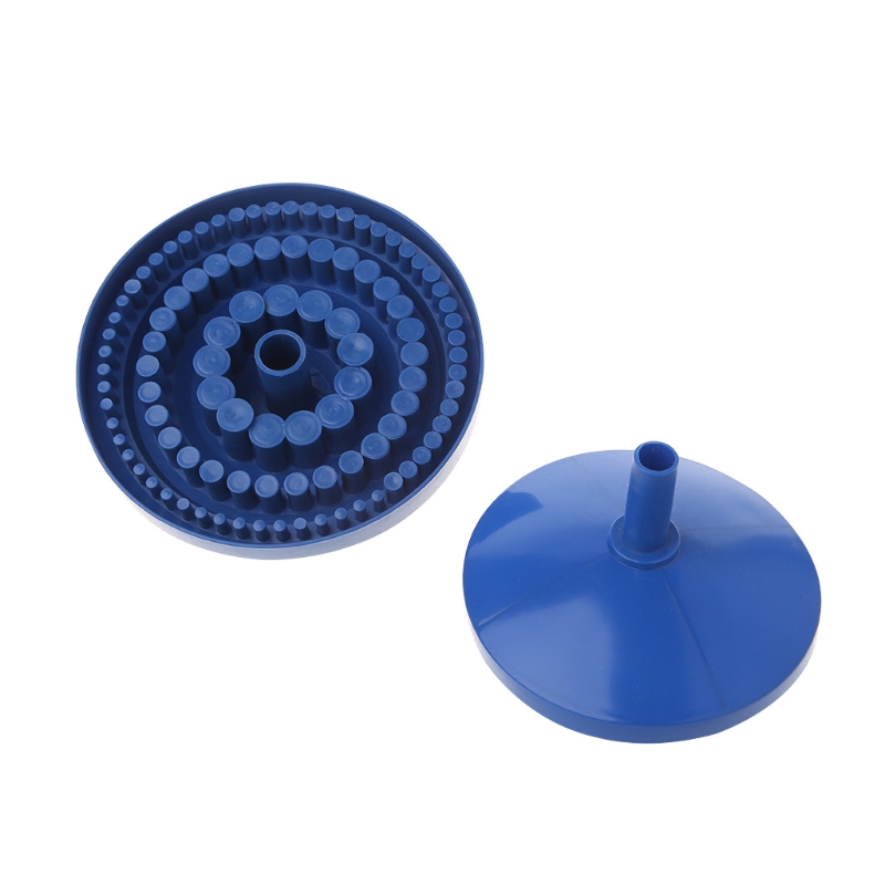 Hộp đựng 100 đầu mài móng làm bằng nhựa cứng tiện lợi chất lượng cao