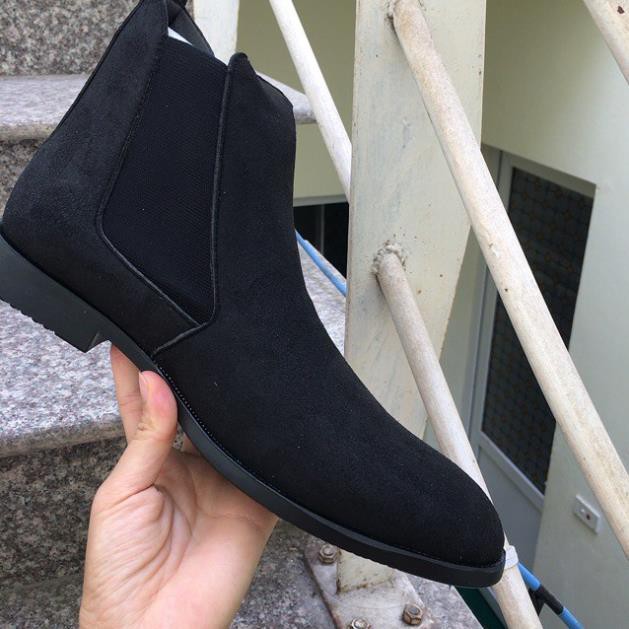 Giày boot NAM❤️FREESHIP❤️Giày Chelsea boot da lộn full HỘP, bảo hành 6 tháng, HÀNG CAO CẤP -o97 * ,