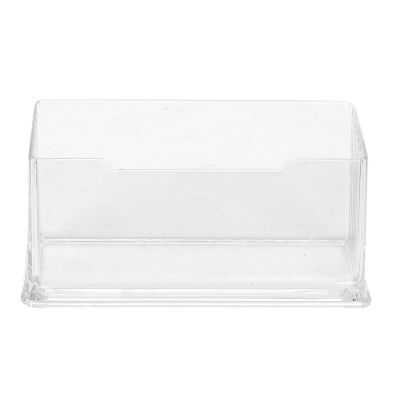 Mới Kệ Nhựa Acrylic Trong Suốt Đựng Danh Thiếp Để Bàn