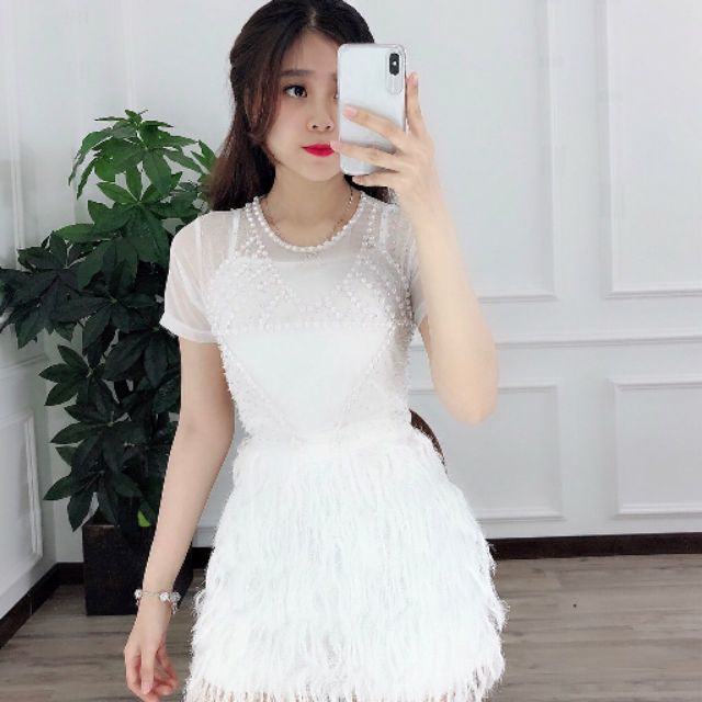 (ẢNH THẬT) JUM CƯỜM TUA RUA SANG CHẢNH KÈM ÁO RỜI TIỆN LỢI