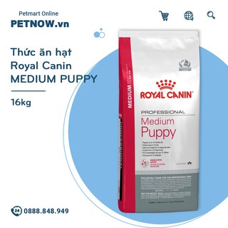 Thức ăn chó Royal Canin Medium Puppy - 16kg