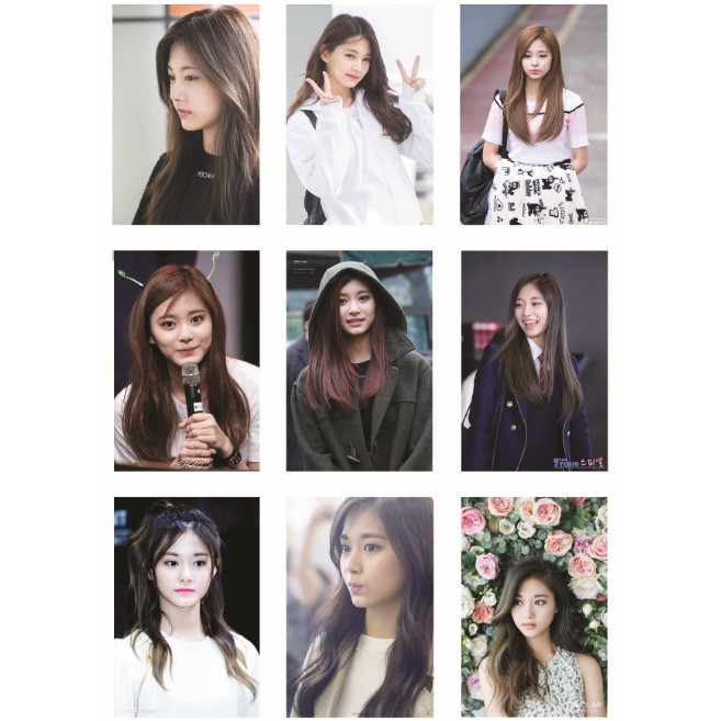 Lomo card ảnh thành viên TWICE - TZUYU (TỬ DU) full 90 ảnh