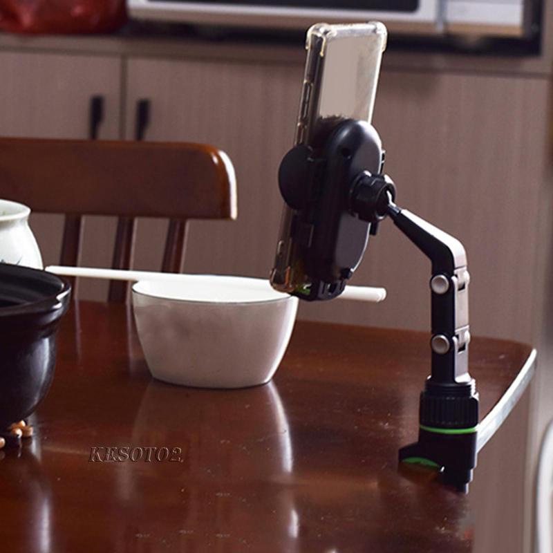 [Kesoto2] Giá Đỡ Điện Thoại Di Động Gương Chiếu Hậu Ô Tô Du Lịch Nhà Bếp