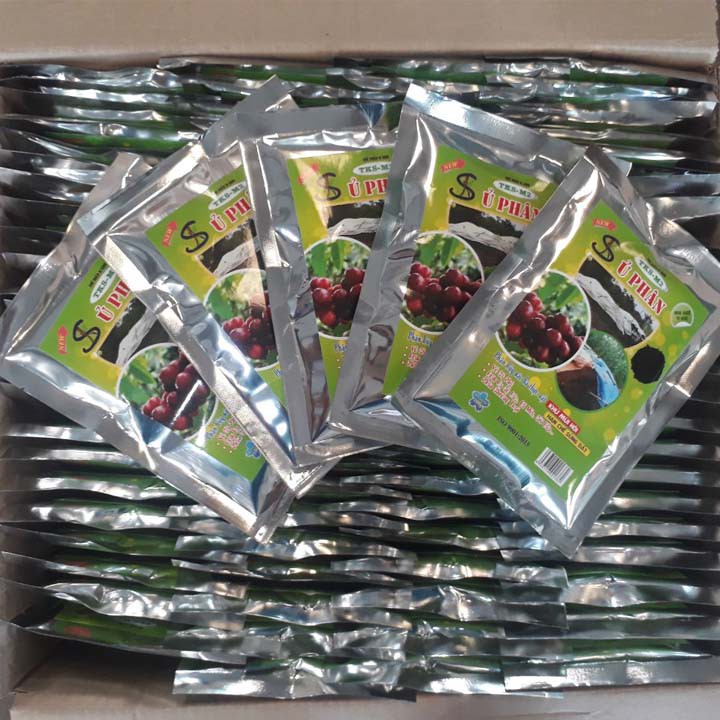 TKS - M.2 Chế Phẩm Men Vi Sinh Ủ Phân, Phân Hủy Xác Bã Thực Vật, Khử Mùi Hôi - Gói 100g