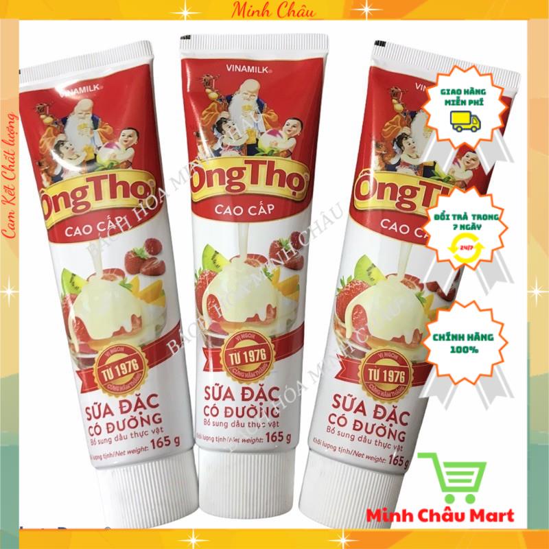 Sữa Đặc Có Đường Ông Thọ Đỏ Tuýp 165g