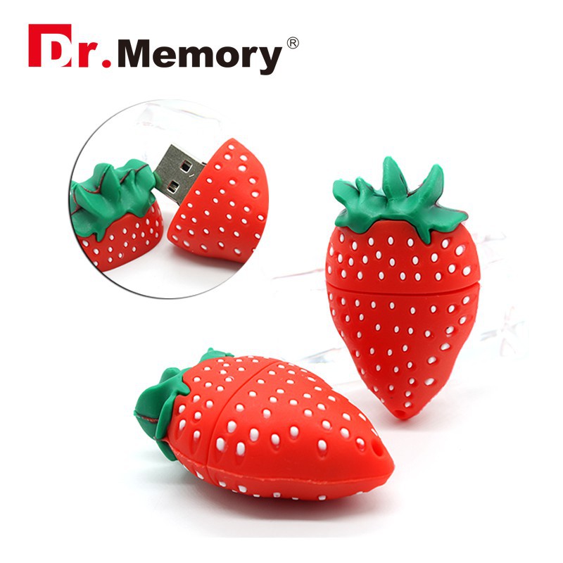 Usb Hình Dâu Tây Bằng Silicone