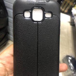 Ốp lưng Samsung G360 dẻo đen vân da