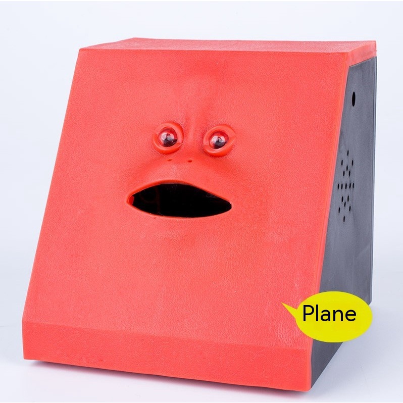 Ống Heo Tiết Kiệm Hình Mặt Chó Mèo Ăn Tiền Sáng Tạo Mới Lạ Ống Heo Tiết Kiệm Tiền Thông Minh Hộp Hũ Đựng Tiền Xu Giấy Hình Mặt Người Cá Trê Face Bank Hoạt Hình Dễ Thương Bằng Nhựa