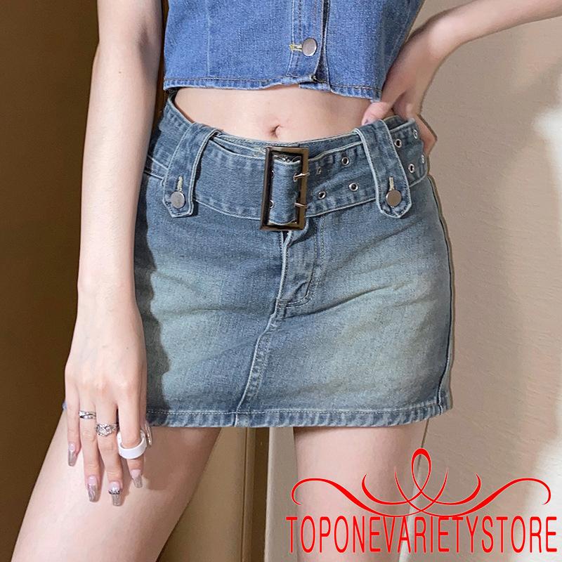 Chân váy jean dáng ngắn thời trang gợi cảm cho nữ | BigBuy360 - bigbuy360.vn