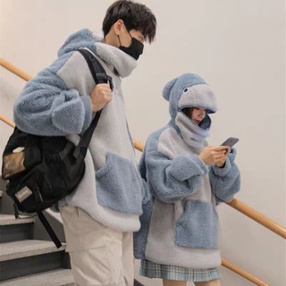 Áo couple cá mập siêu cute
