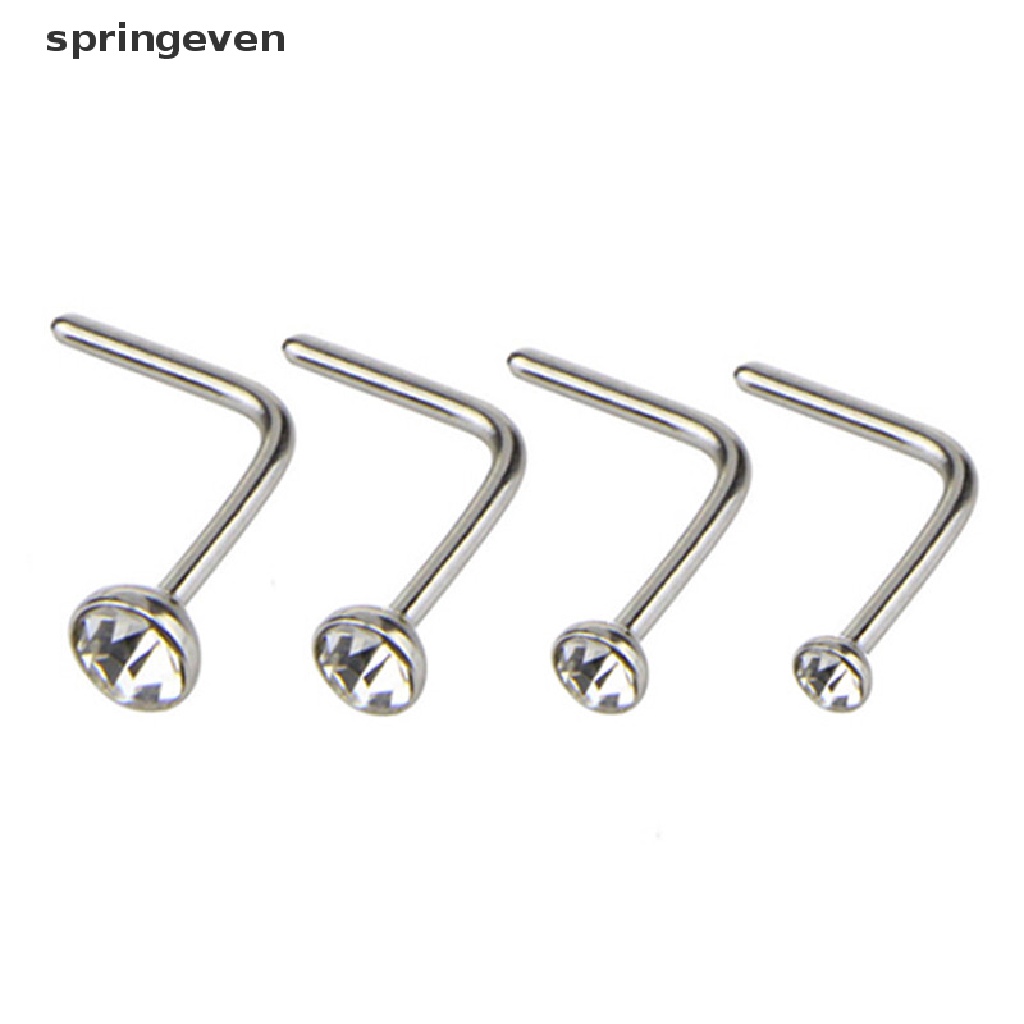 Set 14 Khuyên Mũi Bằng Thép Không Gỉ Cá Tính