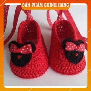 [Xả Hàng] Giày Mickey - Giày dép Thu Đông handmade cho bé - Made By Bunny