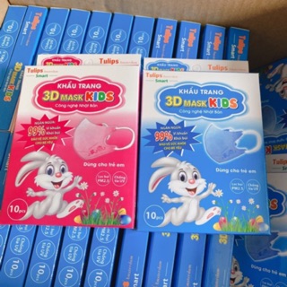 Khẩu trang trẻ em 3d mask hộp 10 cái