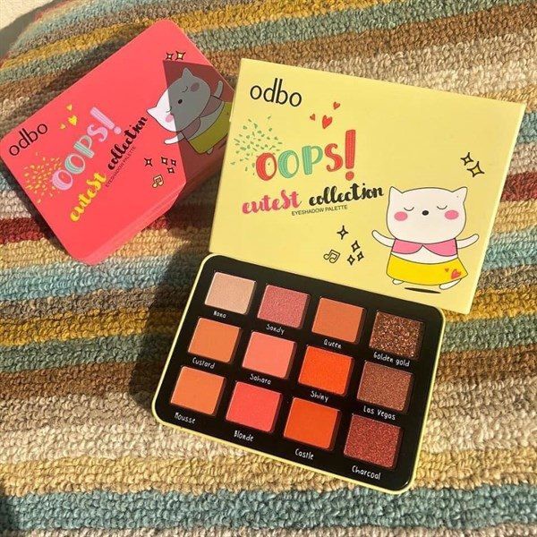 💞Phấn Mắt 12 Ô Odbo Oops Cutest Collection OD212