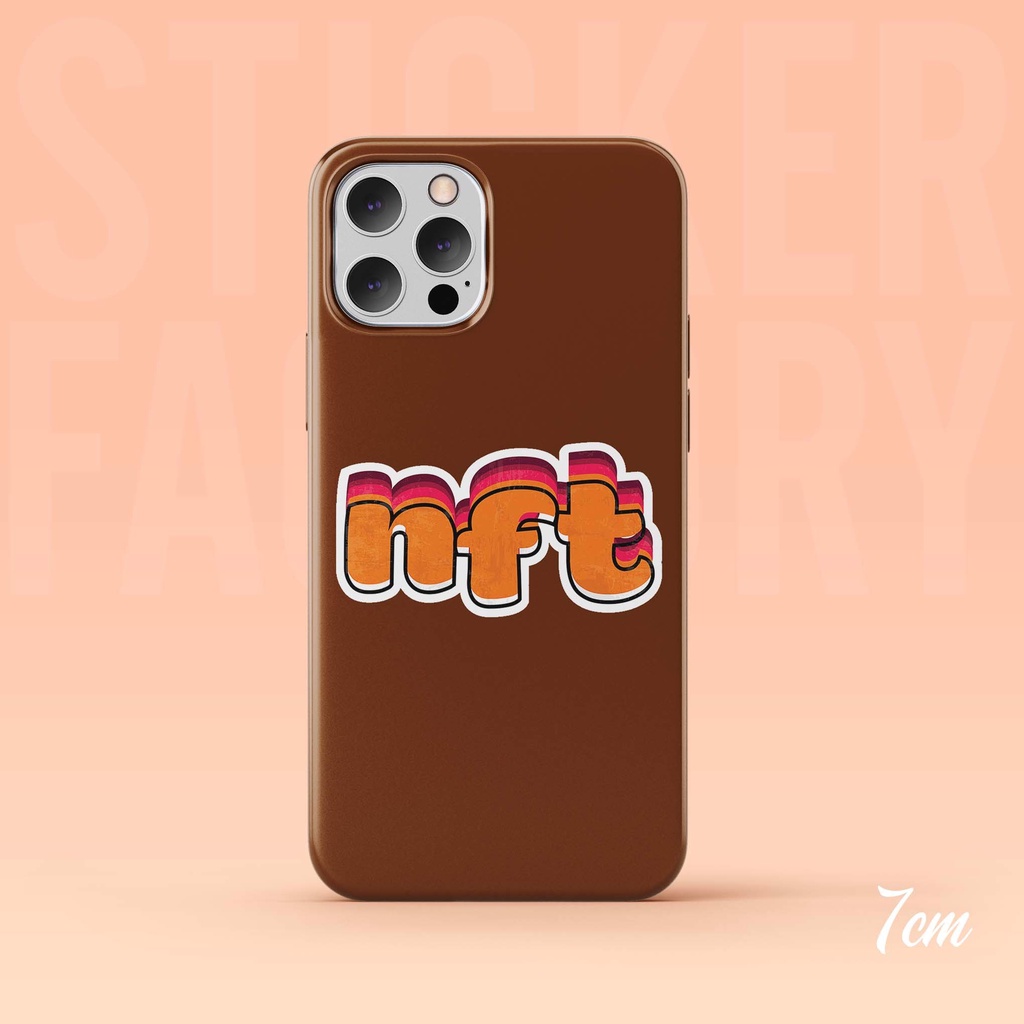 NFT RETRO - DIECUT STICKER