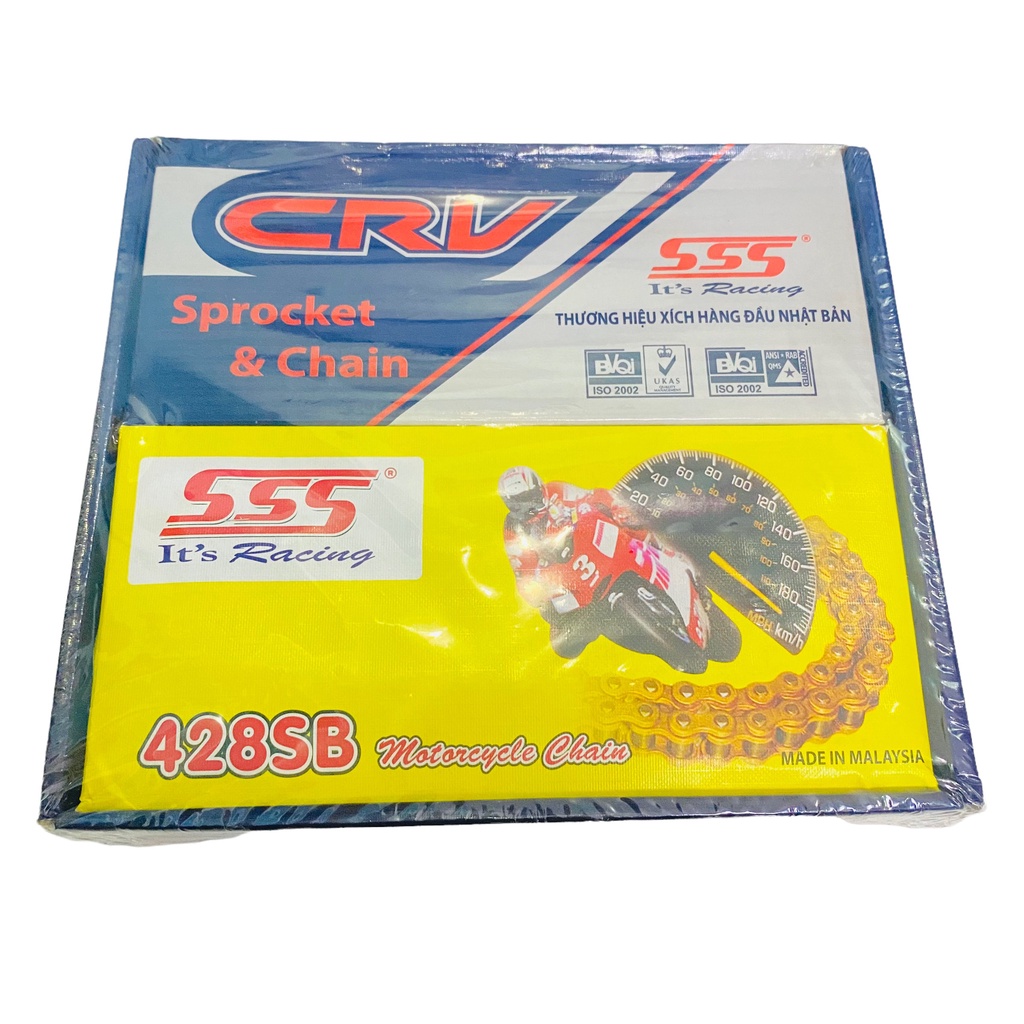 Bộ Nhông Sên Dĩa CRV các xe Dream Wave Future Sirius Exicter Winner Xích SSS Nhật Bản