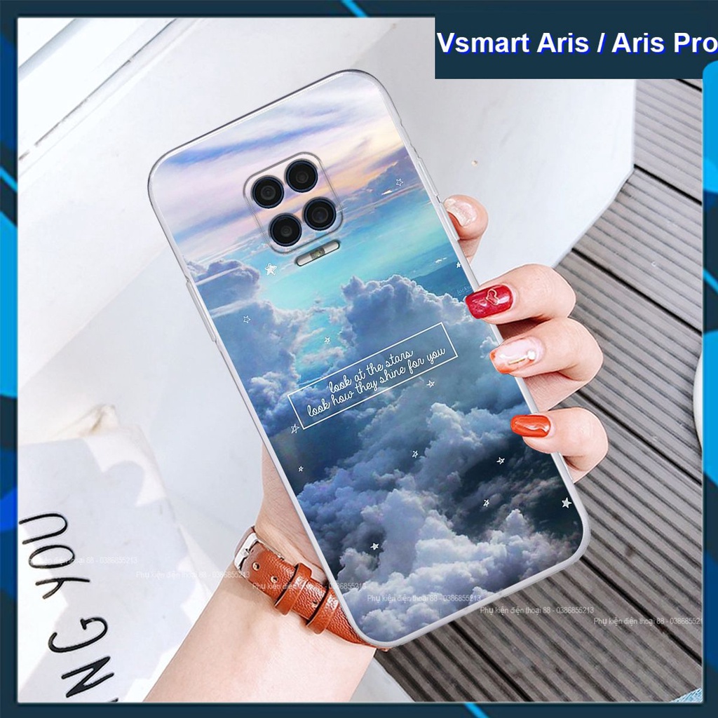 Ốp lưng 3D Vsmart Aris / Aris Pro hình hoa, vũ trụ đẹp - CAO CẤP - SANG TRỌNG