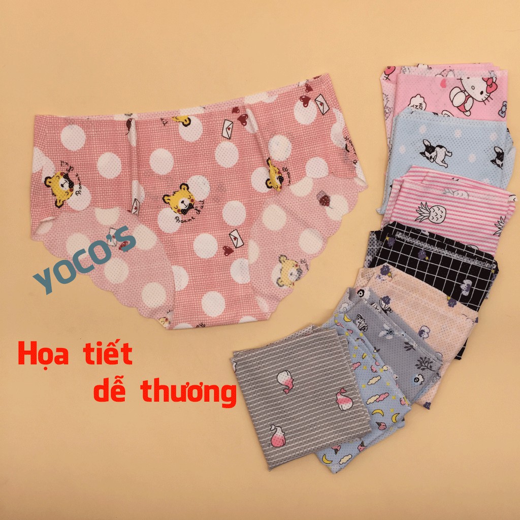 Quần lót su YOCO'S điều hòa thông hơi mềm mát màu ngẫu nhiên QLO001-Smartlife365 | BigBuy360 - bigbuy360.vn